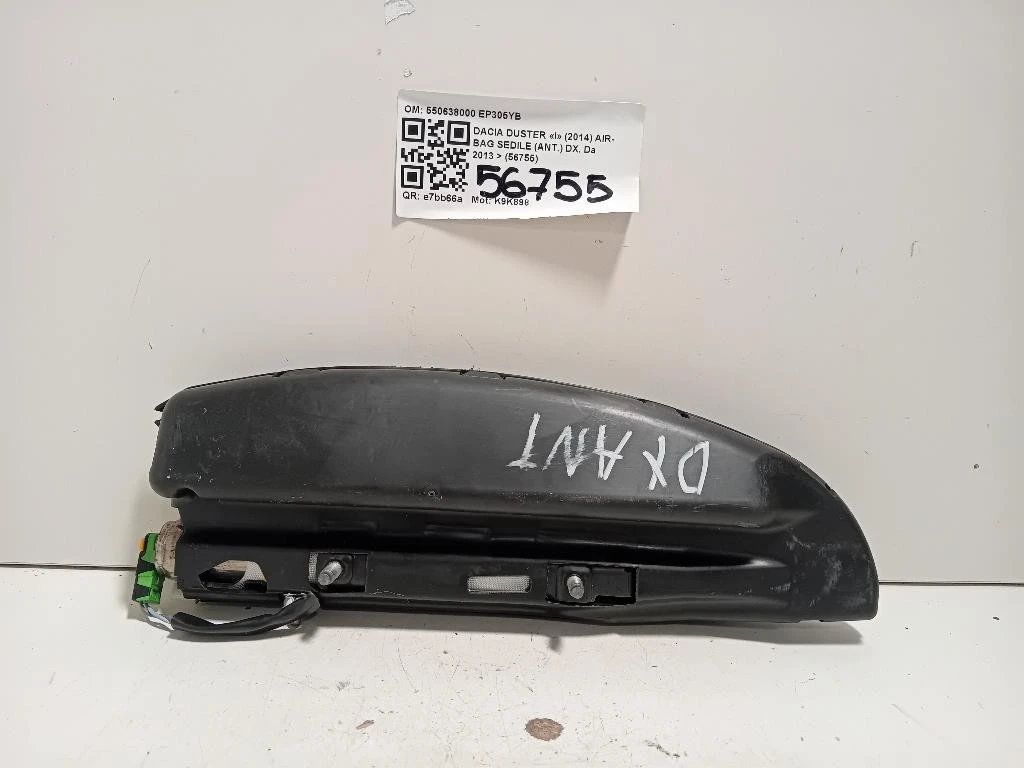 Air-bag Sedile ANT DX 550638000 Dacia Duster I 2014