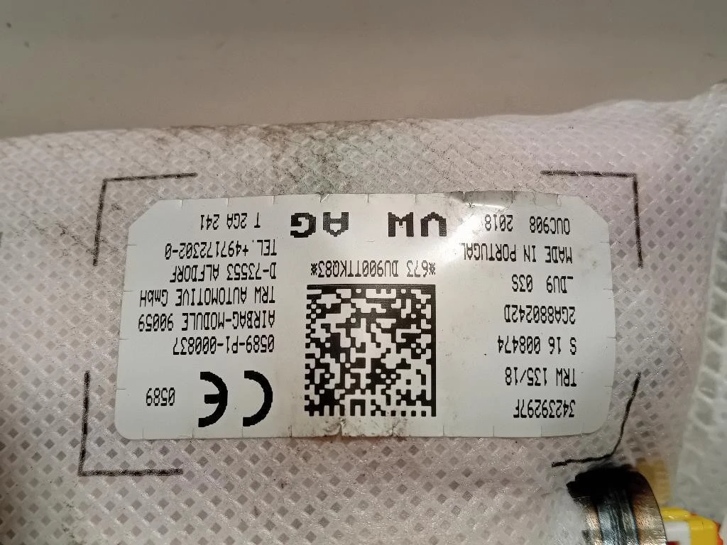 Air-bag Sedile ANT DX 34239297F Volkswagen T-roc 2017