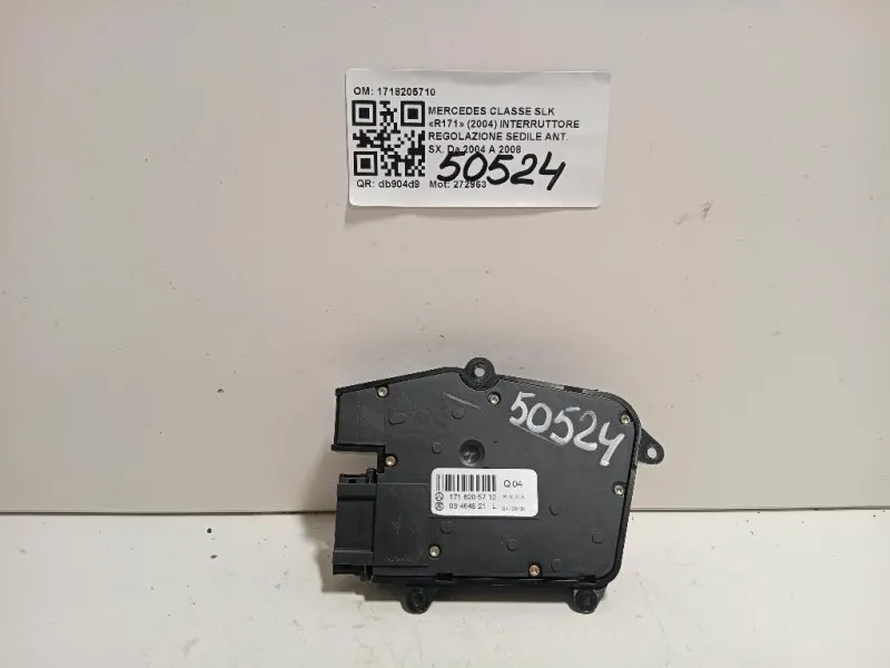 Interruttore Regolazione Sedile ANT SX 1718205710 Mercedes Classe SLK R171 2004