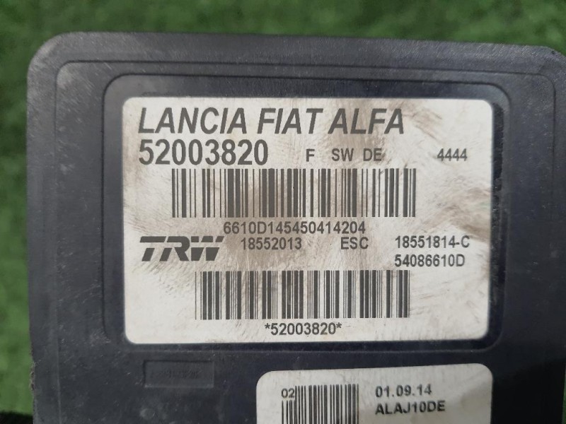 ABS Gruppo ANT 52003820 Fiat 500L 2013