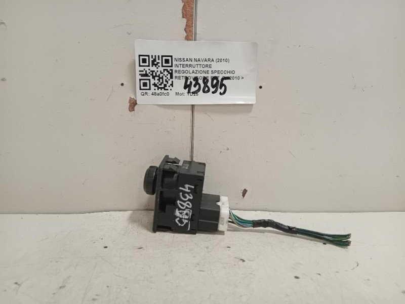 Interruttore Regolazione Specchio Retrovisore EST Nissan Navara 2010