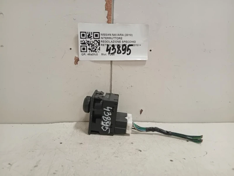 Interruttore Regolazione Specchio Retrovisore EST Nissan Navara 2010