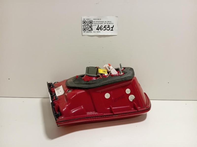 Fanale POST DX 92406-3W510 Kia Sportage III 2010