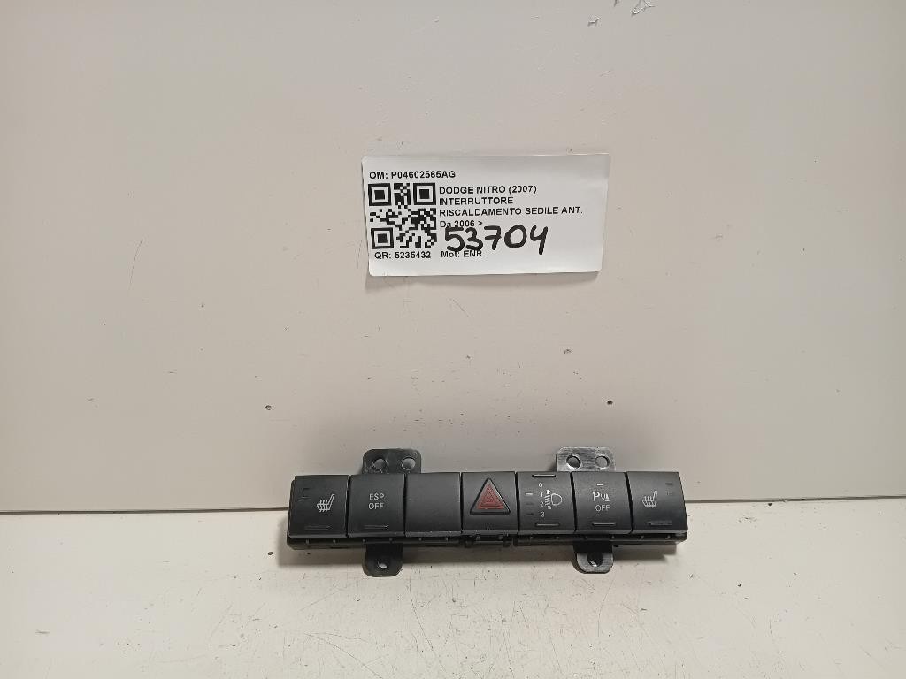 Interruttore Riscaldamento Sedile ANT P04602565AG Dodge Nitro 2007