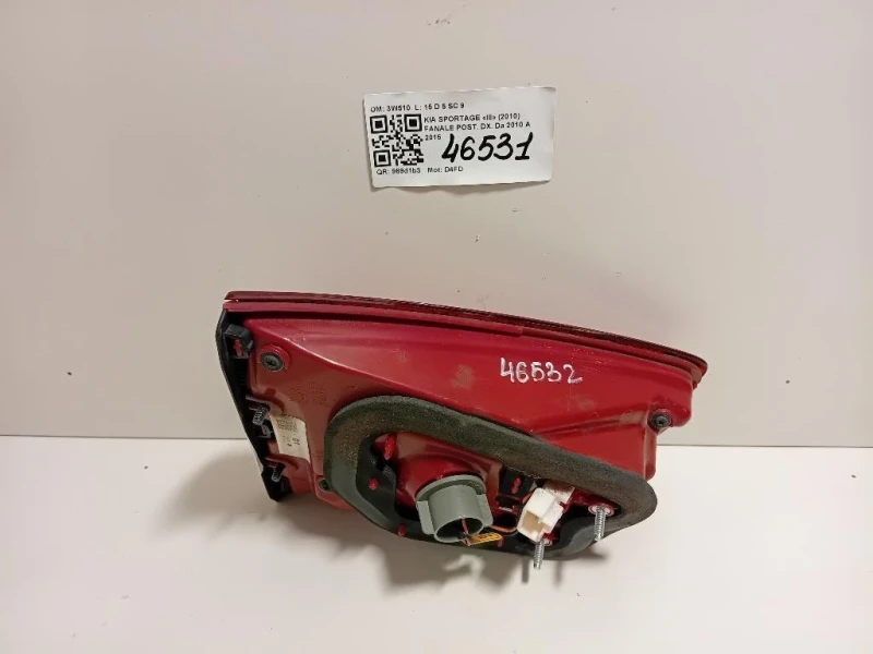 Fanale POST DX 92406-3W510 Kia Sportage III 2010