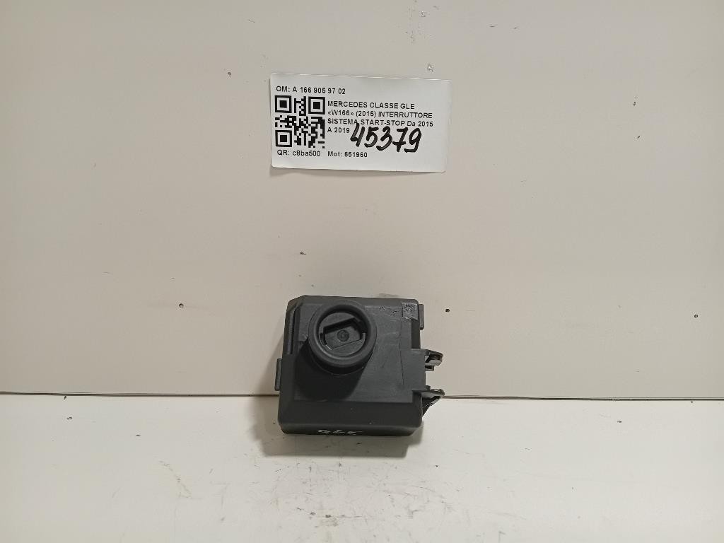 Interruttore Sistema Start-stop A 166 905 97 02 Mercedes Classe GLE W166 2015