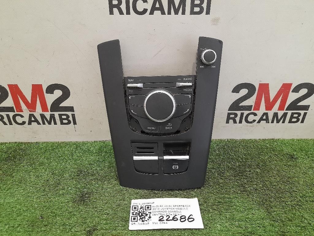 Joystick Modulo Comando Console Centrale 8V0919614P Audi A3 8VA Sportback 2012
