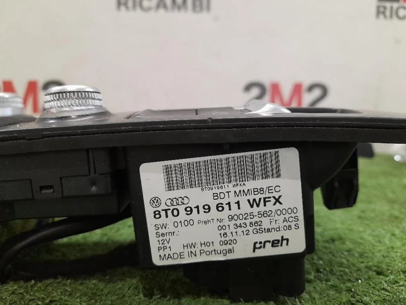 Joystick Modulo Comando Console Centrale 8T0919611WFX Audi A5 8T3 2012