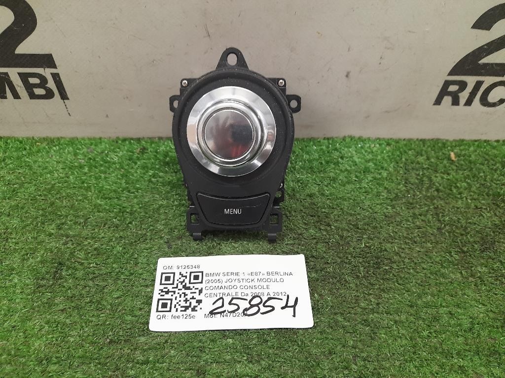 Joystick Modulo Comando Console Centrale 9125348 Bmw Serie 1 E87 Berlina 2005