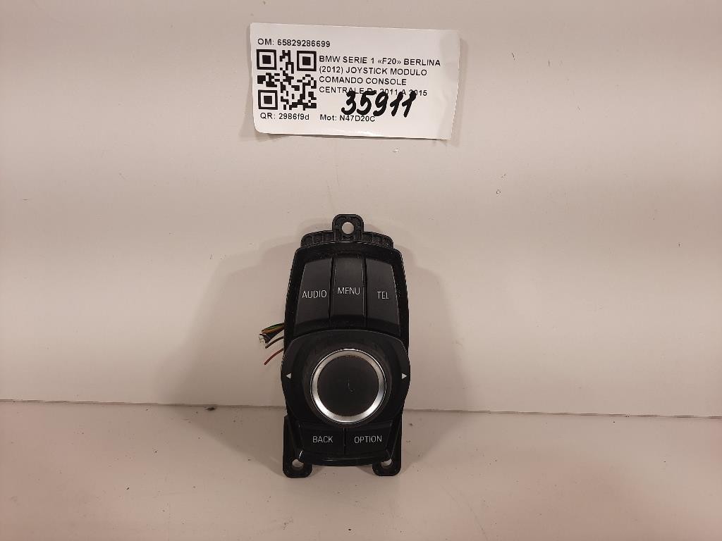 Joystick Modulo Comando Console Centrale 65829286699 Bmw Serie 1 F20 Berlina 2012