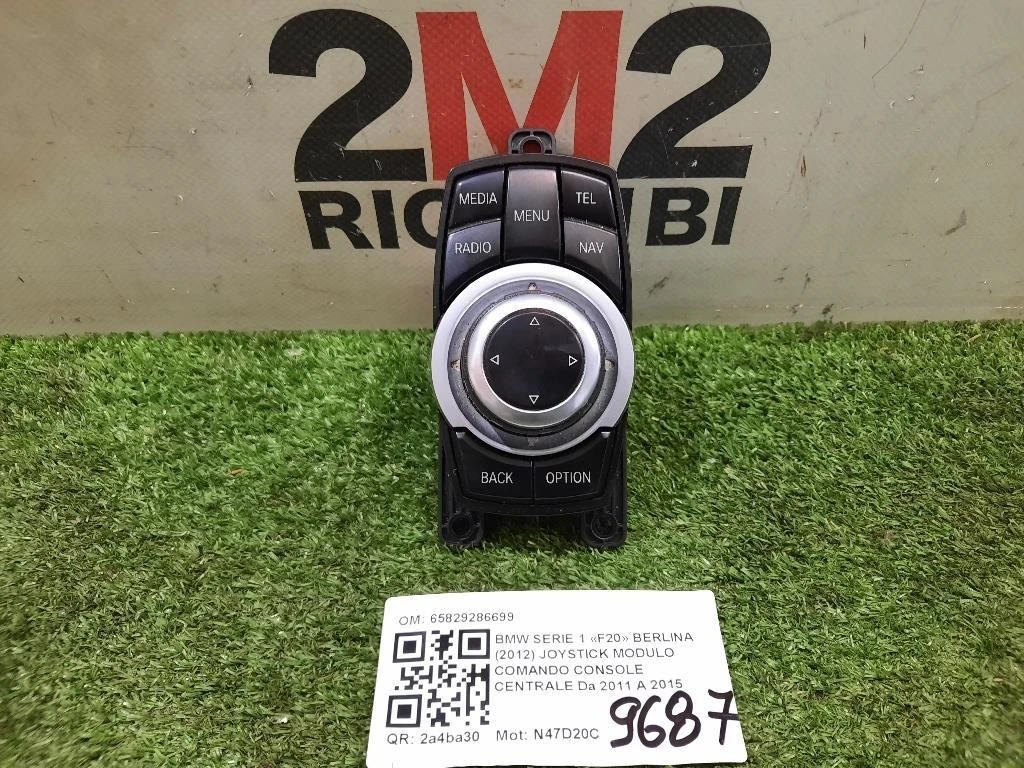 Joystick Modulo Comando Console Centrale 65829286699 Bmw Serie 1 F20 Berlina 2012