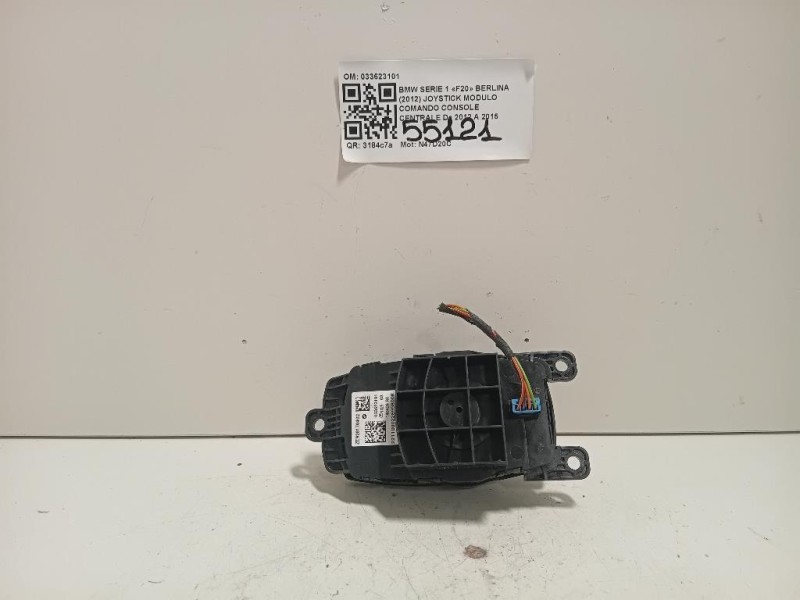 Joystick Modulo Comando Console Centrale 033623101 Bmw Serie 1 F20 Berlina 2012