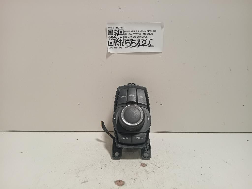 Joystick Modulo Comando Console Centrale 033623101 Bmw Serie 1 F20 Berlina 2012