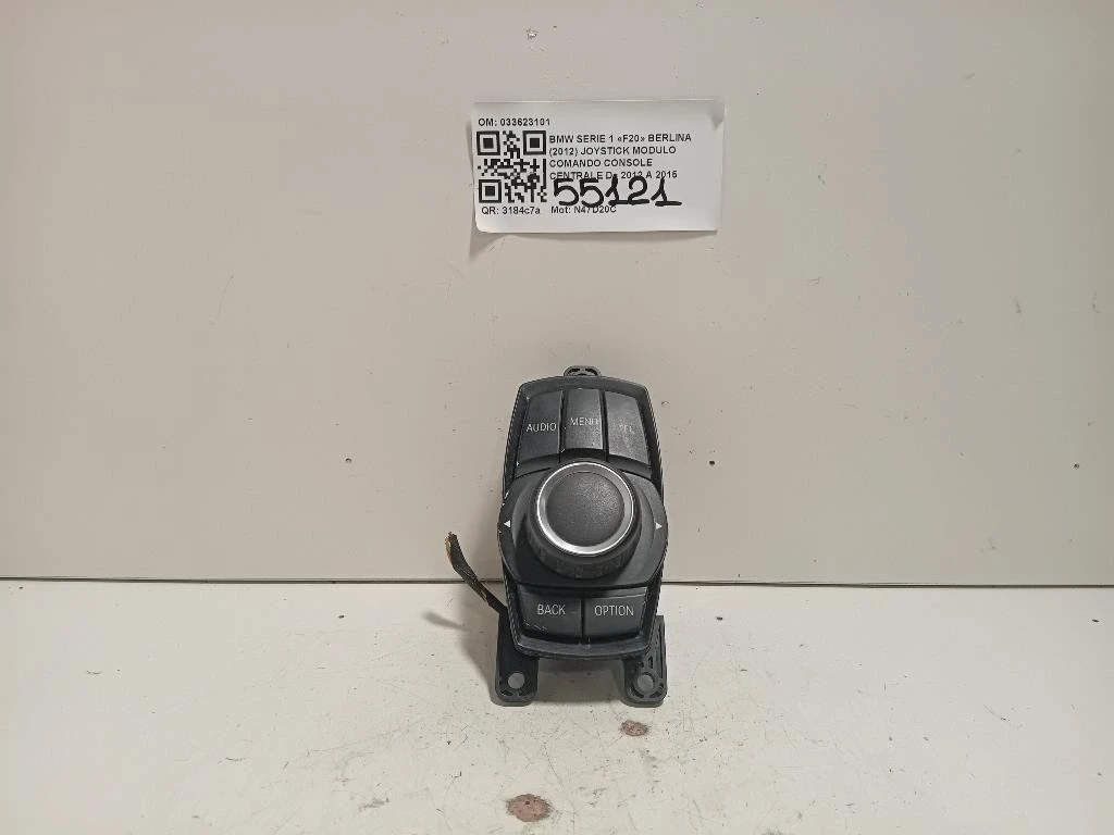 Joystick Modulo Comando Console Centrale 033623101 Bmw Serie 1 F20 Berlina 2012