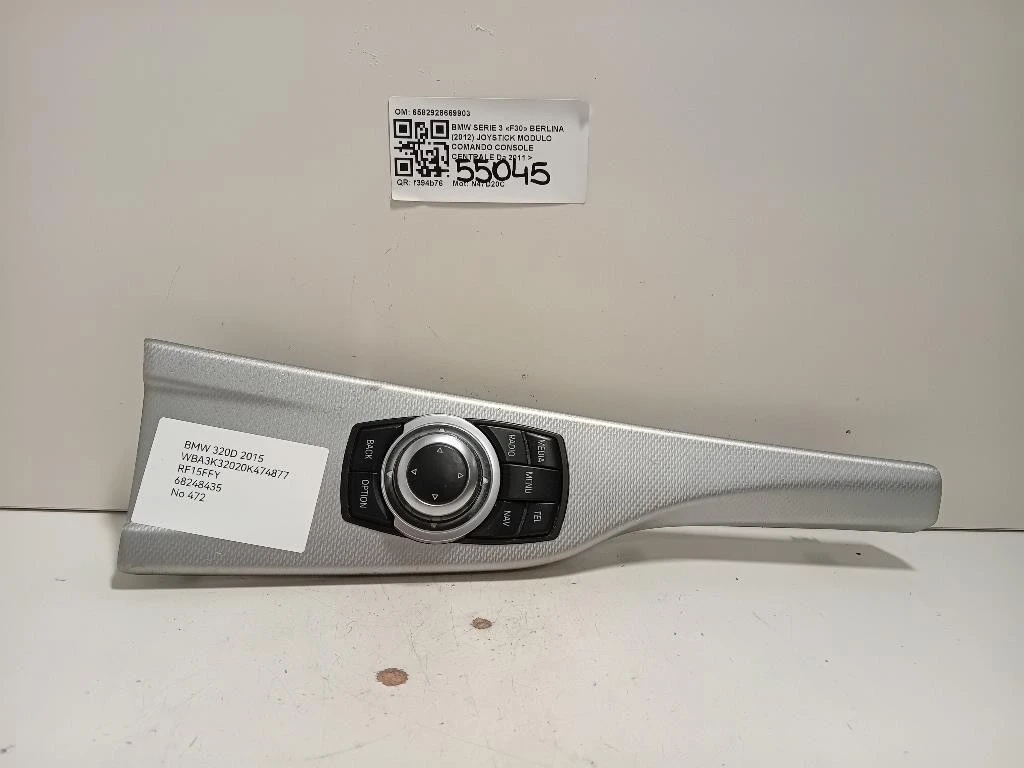 Joystick Modulo Comando Console Centrale 6582928669903 Bmw Serie 3 F30 Berlina 2012