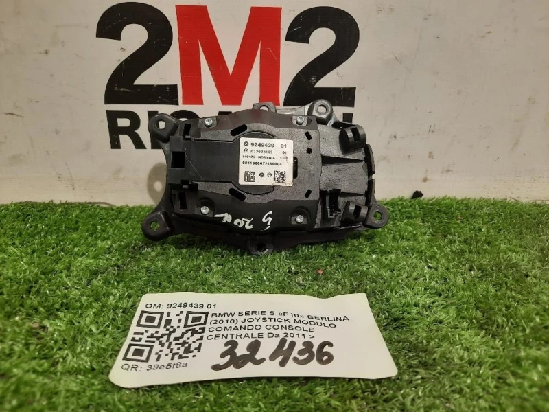 Joystick Modulo Comando Console Centrale 9249439 01 Bmw Serie 5 F10 Berlina 2010