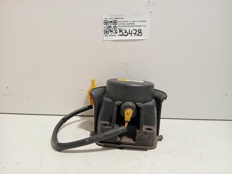 Air-bag Cofano Sistema Protezione Pedoni ANT CX23-16E600-AA Jaguar XF I 2011