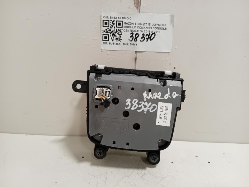 Joystick Modulo Comando Console Centrale B45A66CMOC Mazda 6 III 2015