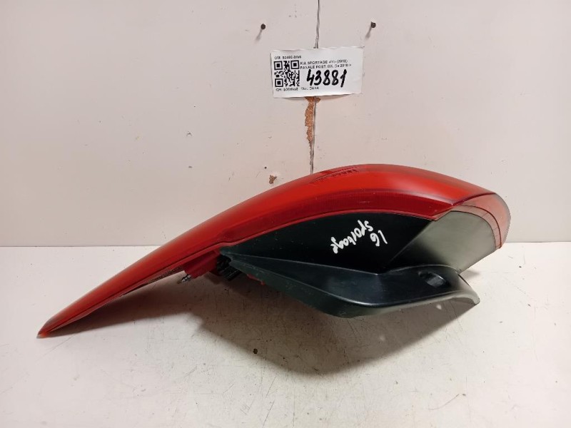 Fanale POST DX 92402-3W6 Kia Sportage IV 2018