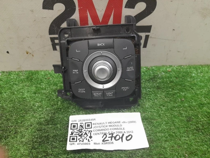 Joystick Modulo Comando Console Centrale 253B00345R Renault Mégane III 2009