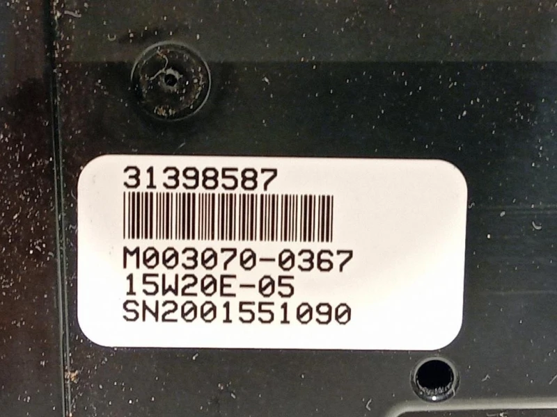 Joystick Modulo Comando Console Centrale 31398587 Volvo V70 III 2013