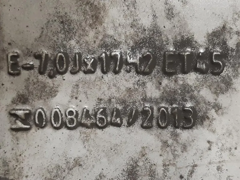 KIT 4 Cerchi 81A 601 025 B Audi Q2 GAB 2016