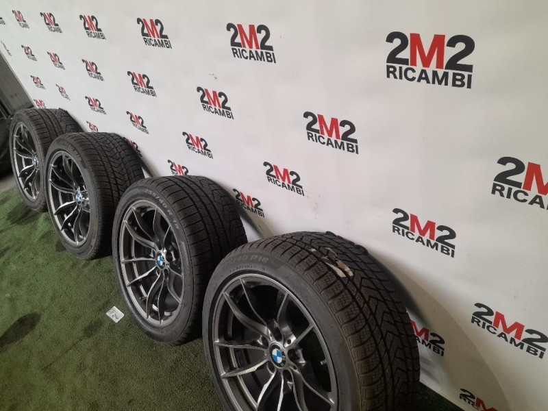 KIT 4 Cerchi CERCHI IN LEGA M SPORT DOPPIA MISURA Bmw Serie 5 F10 Berlina 2012