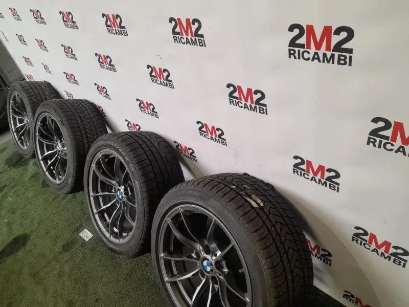 KIT 4 Cerchi CERCHI IN LEGA M SPORT DOPPIA MISURA Bmw Serie 5 F10 Berlina 2012