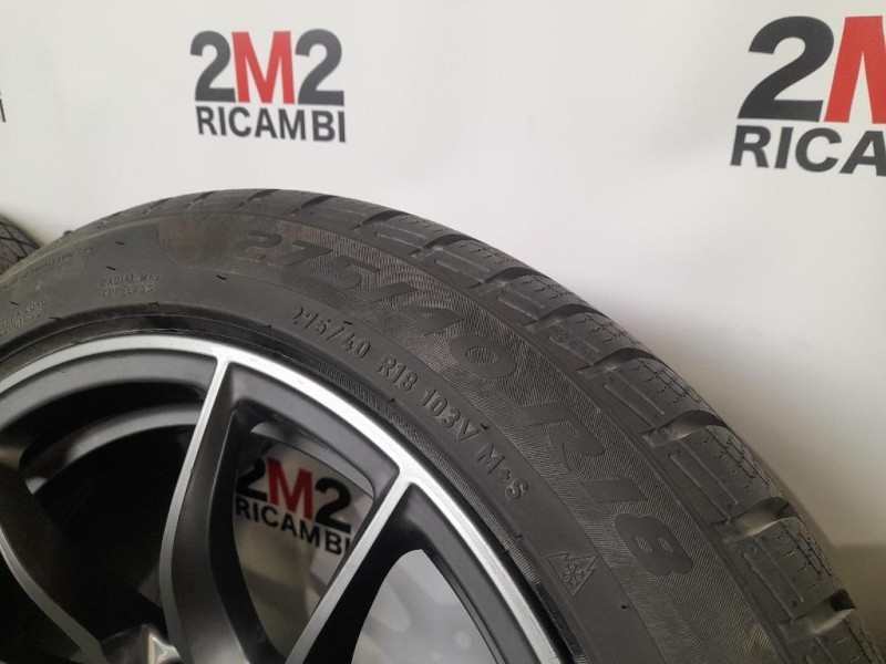 KIT 4 Cerchi CERCHI IN LEGA M SPORT DOPPIA MISURA Bmw Serie 5 F10 Berlina 2012