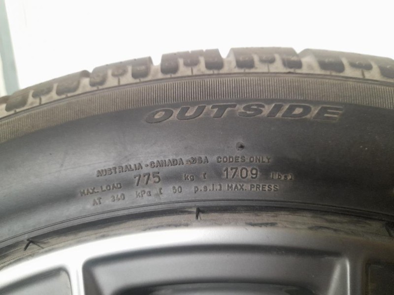 KIT 4 Cerchi CERCHI IN LEGA M SPORT DOPPIA MISURA Bmw Serie 5 F10 Berlina 2012