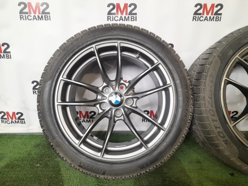 KIT 4 Cerchi CERCHI IN LEGA M SPORT DOPPIA MISURA Bmw Serie 5 F10 Berlina 2012