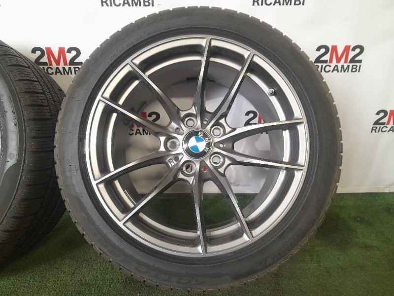 KIT 4 Cerchi CERCHI IN LEGA M SPORT DOPPIA MISURA Bmw Serie 5 F10 Berlina 2012