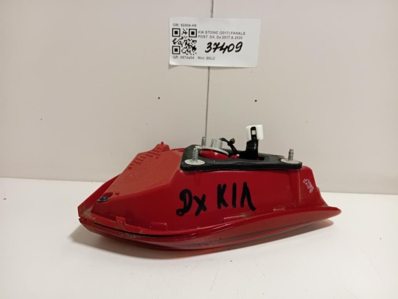 Fanale POST DX 92404-H8 Kia Stonic 2017