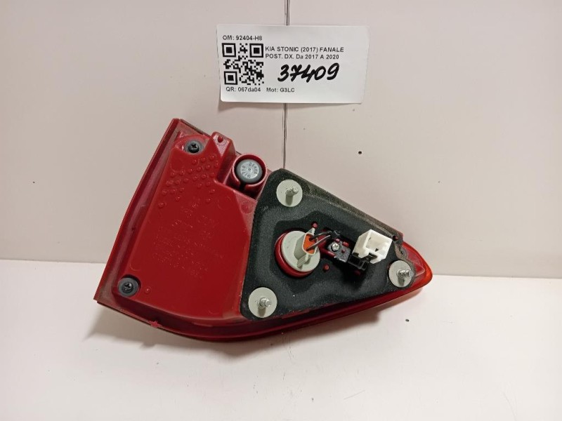 Fanale POST DX 92404-H8 Kia Stonic 2017