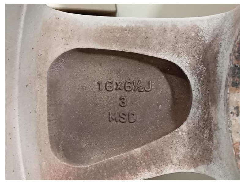 KIT 4 Cerchi 23560 R16 16X65J Daihatsu Terios II 2009