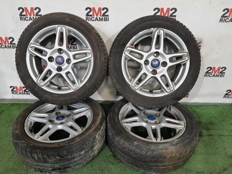 KIT 4 Cerchi 19550 R15 C1BC1007BB Ford Fiesta VI 2012