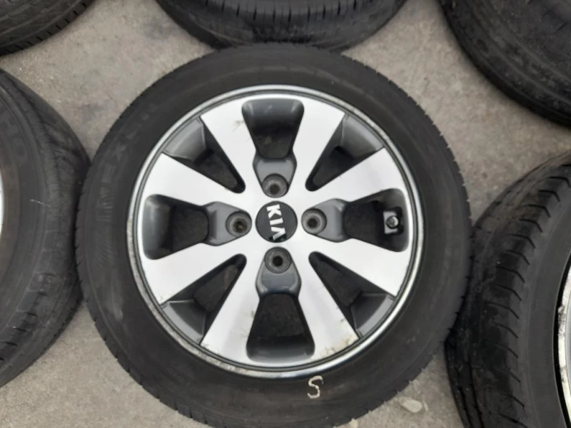 KIT 4 Cerchi 16560 R14 529101Y350 Kia Picanto III 2011