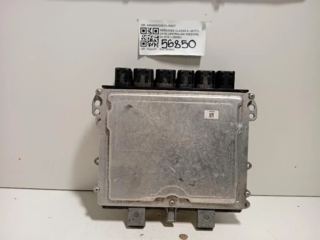 Centralina Iniezione A6549003200 Mercedes Classe A W177 2018