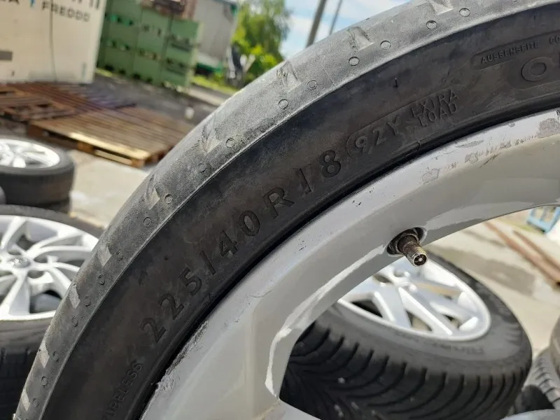 KIT 4 Cerchi 22540 R18 13171952 Opel Astra H 2005