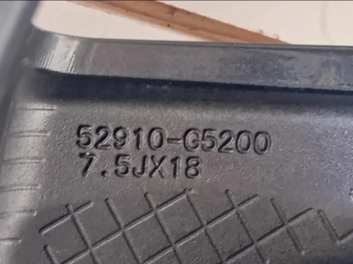 Cerchio Ruota ANT DX 52910G5200 75JX18 Kia NIRO 2016