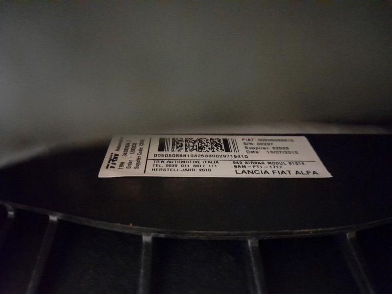 KIT Airbag Alfa Romeo Giulietta 2010