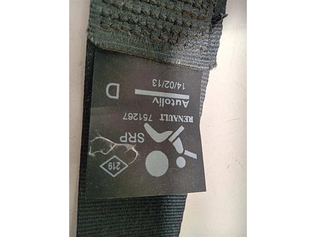 Cintura DI Sicurezza Sedile ANT DX 609979300 Dacia Duster I 2014