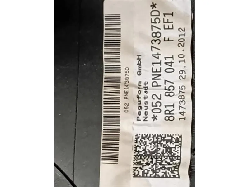 KIT Airbag KIT AIRBAG COMPLETO Audi Q5 8RB 2012