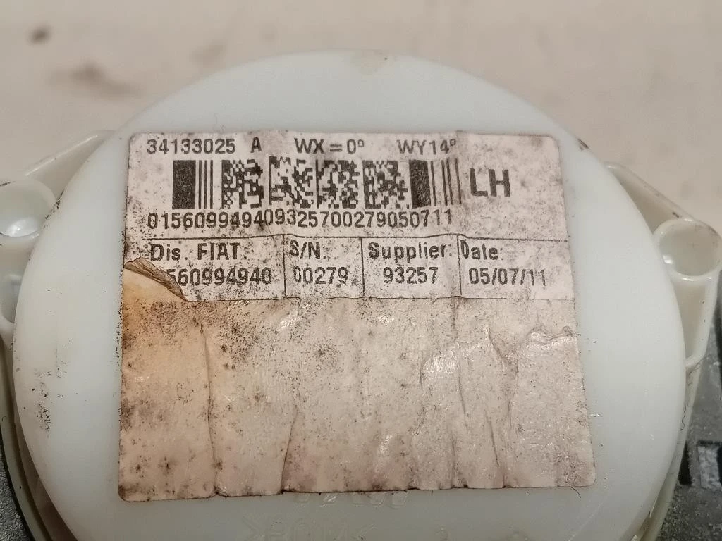 Cintura DI Sicurezza Sedile ANT SX 3413302534093391 Alfa Romeo Giulietta 2010