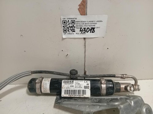 Air-bag Cofano Sistema Protezione Pedoni ANT 608803200 Jaguar XF I 2011