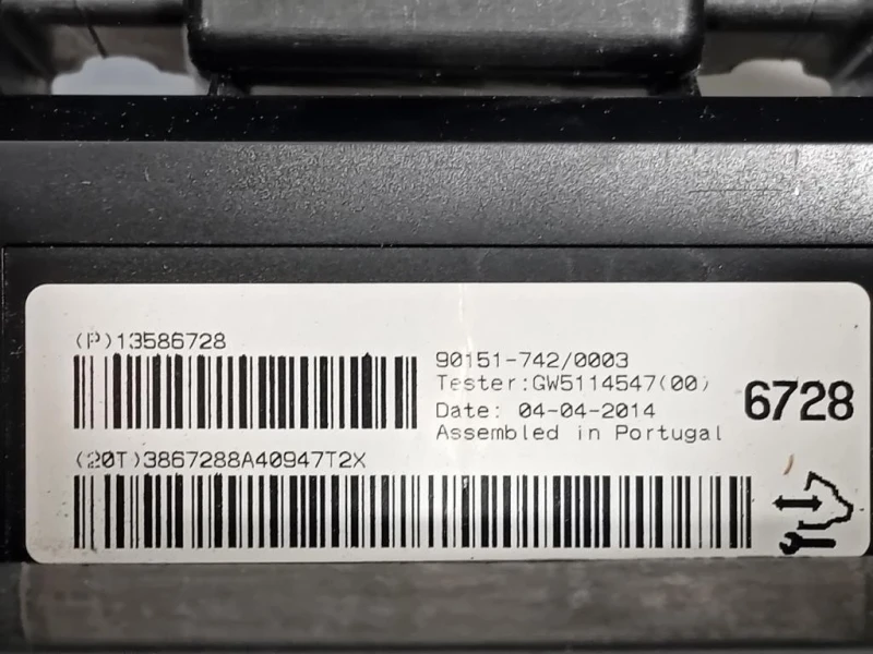 KIT Airbag KIT AIRBAG Opel Astra J 2012