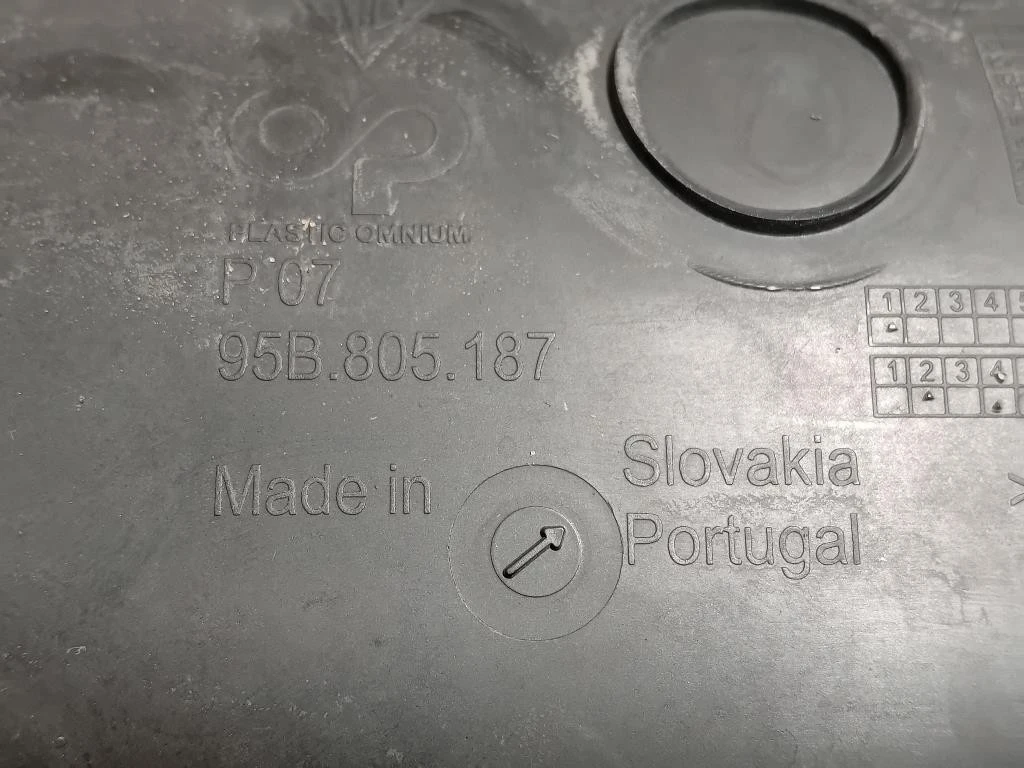 Convogliatore ARIA Paraurti ANT 95B805187 Porsche Macan I 2014