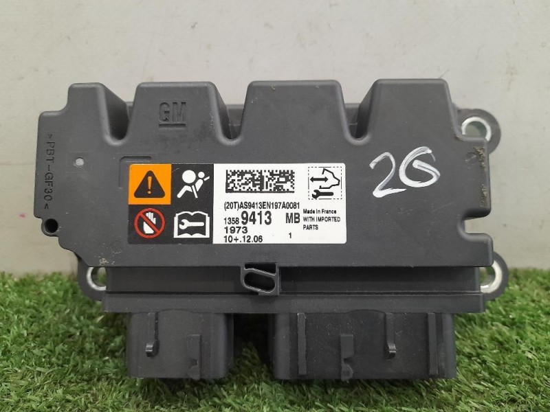 KIT Airbag DAL 2011 AL 2016 Opel Zafira C 2012