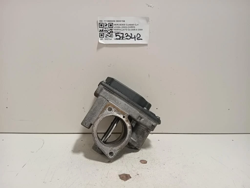 Corpo Farfallato 1110980009 Mercedes Classe CLK C209 2003