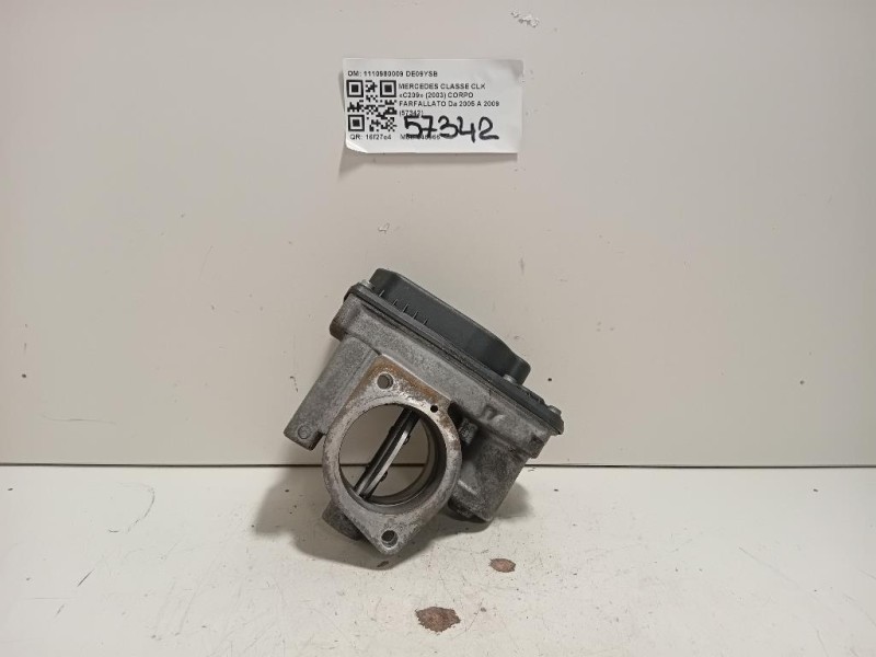 Corpo Farfallato 1110980009 Mercedes Classe CLK C209 2003